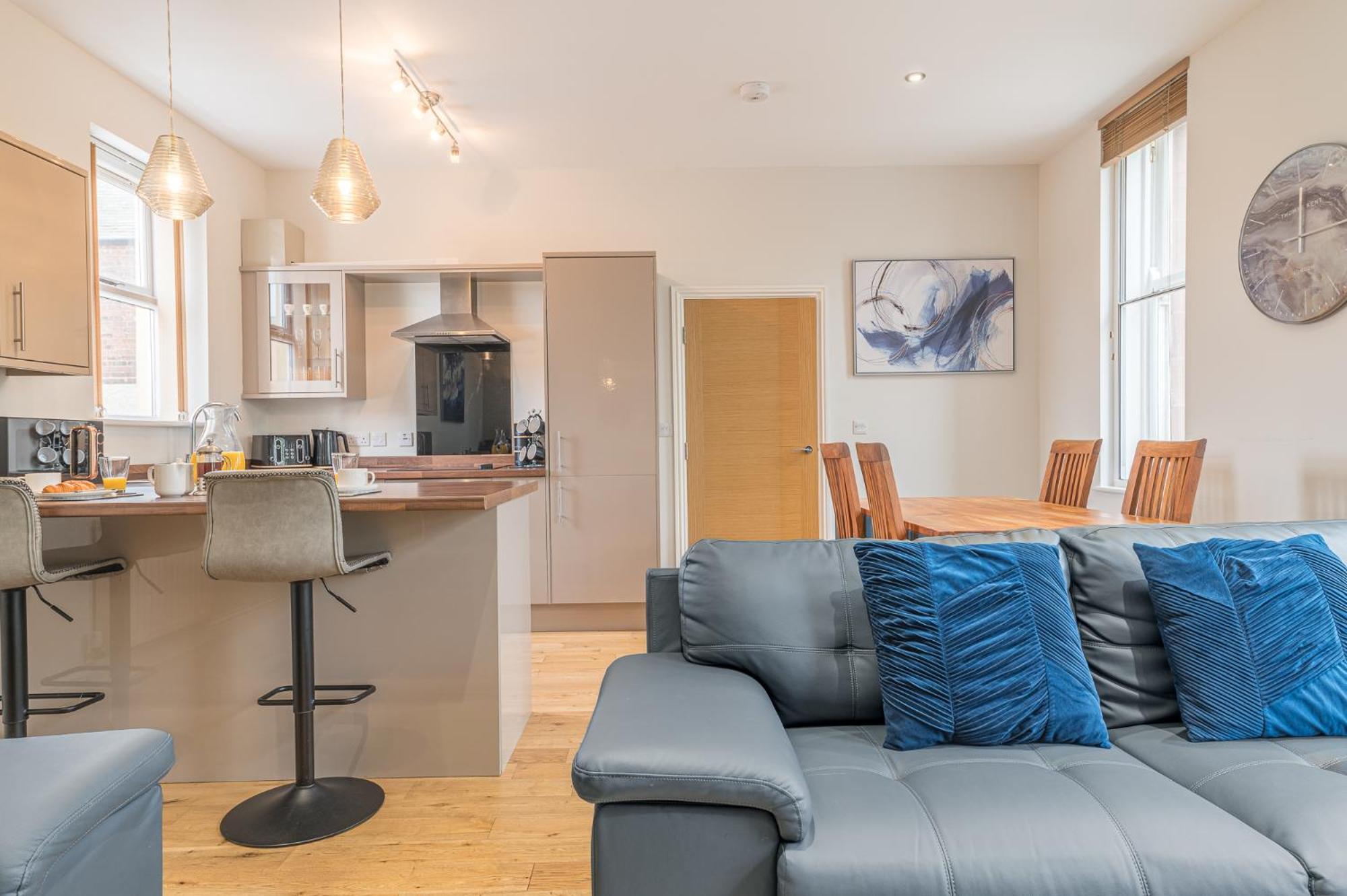 Abbey Apartments Modern Aparthotel For Tourists & Professionals Barrow-in-Furness Oda fotoğraf